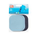 Заплатка термоклеевая 9х8 см, голубой//т.синий цв, Prym