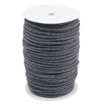 Шнур круглый х/б ⌀5.0 мм / 100 метров, 05 серый