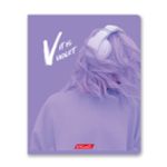 Тетрадь ученическая общая, софт тач лак, A5+ 96 л. на скобе 65 г/м², белизна 100%, 5 шт, линия в термоусадочной пленке, 000338 Magic Colour, Светоч 96ТСК5_12_3_2