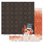 Бумага для скрапбукинга 190 г/м², 30.5х30.5 см, 10 шт, Модная зима 6, Mr.Painter PSR 2507