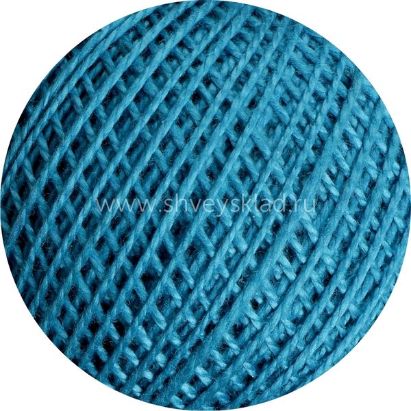 Пряжа ПНК им.Кирова Ирис / уп.20 мот. по 25 г, 150м, 3306 бирюза