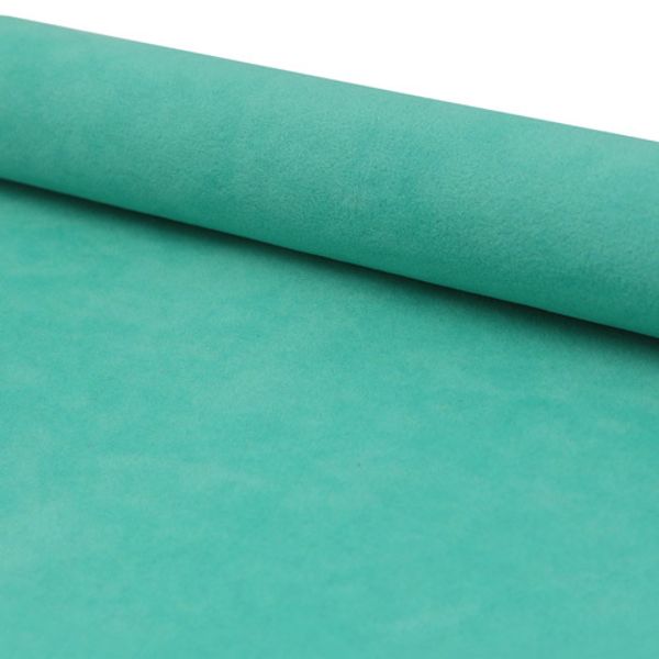 Замша искусственная двухсторонняя, 20х30см, 2 листа, 26368 мятный, 194 г/м²