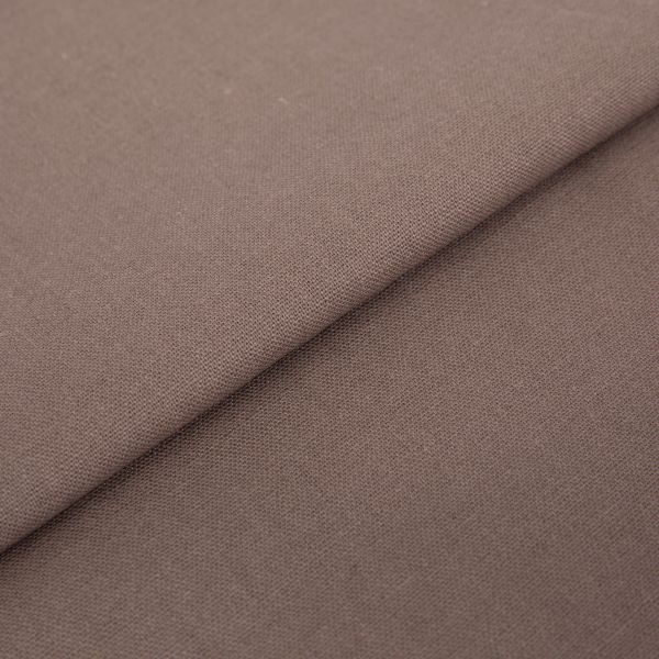 Льняная ткань 210±5 г/м², 150х140 см, №063 серо-коричневый, Gamma 5147N