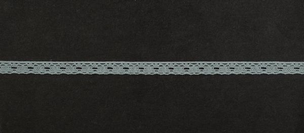 Кружево вязаное (тесьма) 9 мм, цв.св.серый, Alfa, 25 метров, AF-007-071