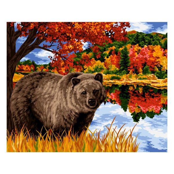 Картина по номерам Русская живопись, Русская осень 40х50см