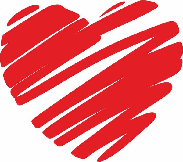 Термоаппликация Gamma Термотрансфер M №05, 1 шт, M-519 Сердце 11х12.5 см