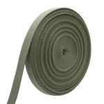 Стропа (ременная лента) 25 мм / 25 метров, толщ. 2.0 мм, [24.2 г/пог.м], 48% х/б, 29% п/э, 23% п/п, хаки