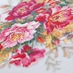 Набор для вышивания нитками Чудесная игла, Магия цветов. Шиповник, 30х30 см