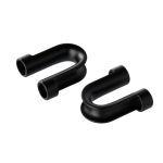 Наконечник для шнура металл 21х20 мм, 20 шт, №01 черный, Gamma GB 1657