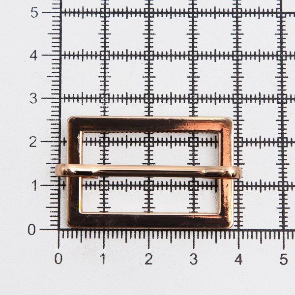 Рамка регулировочная металл литая с подвижной планкой 30 мм /37х25 мм, ⌀3.5 мм/, золото цв.02, 4 шт