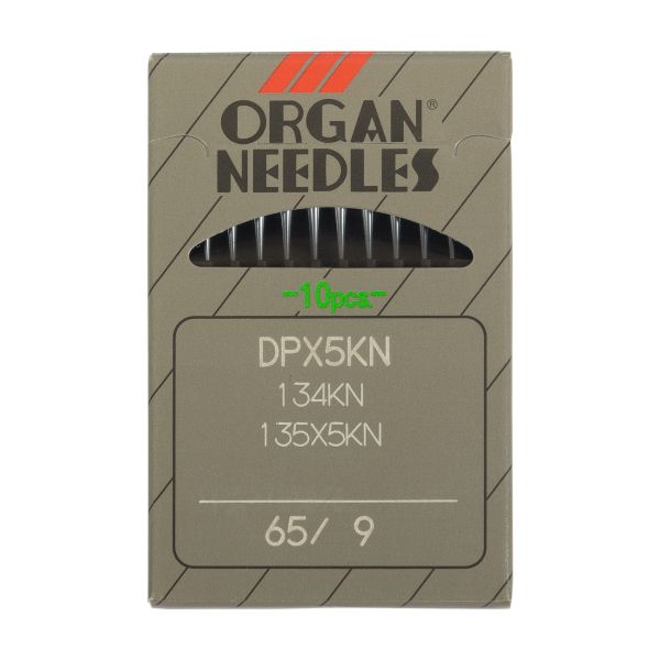 Иглы для промышленных швейных машин Organ DPх5KN, 10 шт, 065