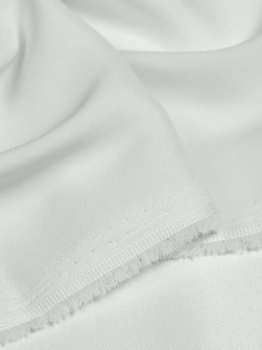 Шелк Армани 90 г/м², 150 см / 2 метра TBYArm-001 цв.01 белый