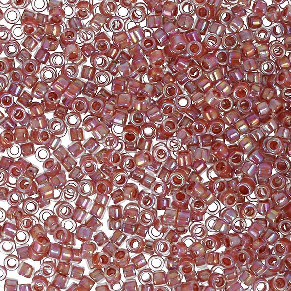 Бисер Toho 11/0 Treasure 1 (1.6 мм), 25 г (5х5 г), 0784 гр.красный/радужный