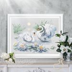 Набор для вышивания нитками Чудесная игла, Свадебный вальс 41х31 см