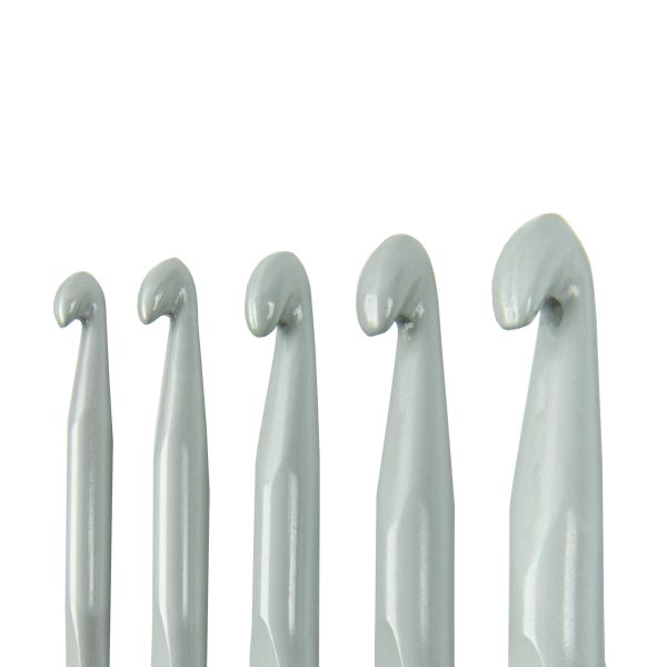 Набор крючков алюминий ⌀6-10 мм, мм 15 см, 5 шт, в чехле, 6.0; 7.0; 8.0; 9.0; 10.0 мм, Gamma CHT-02