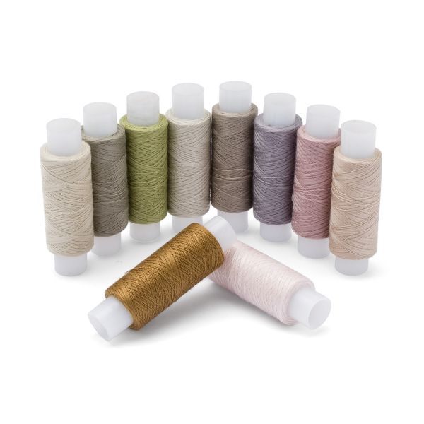 Швейные нитки (набор) 50/2, 10 кат. по 200 метров, ассорти №91, Astra&Craft