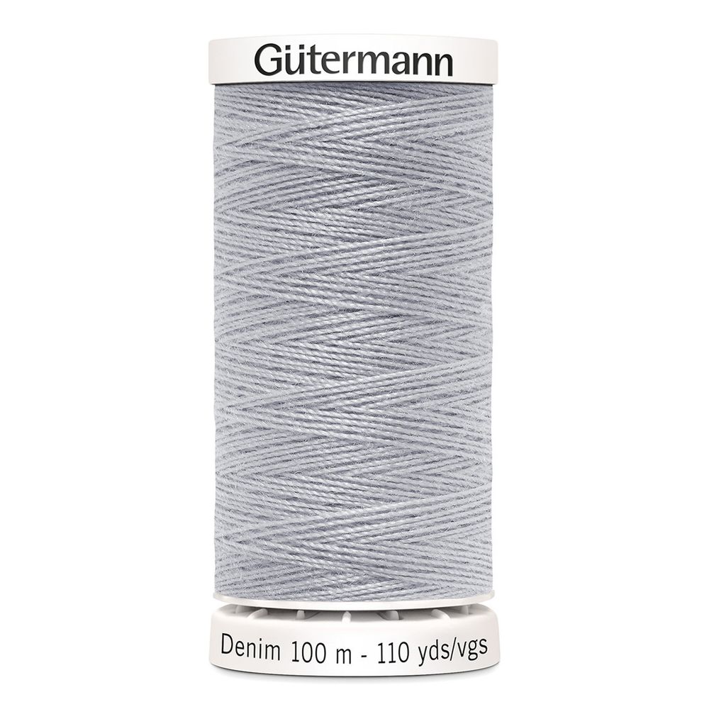 Нитки для джинсовых тканей Gutermann Denim 50, 100м, 9830, 5 катушек