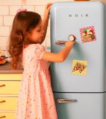 Картина по номерам Фрея PNBM-013, Вкусные радости, (на магните) 9х9 см