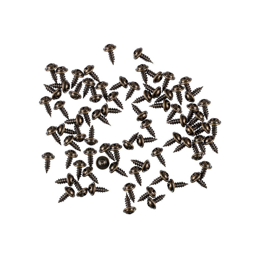 Шурупы для шкатулок 3х8 мм, 50 г, 001 латунь, Промысел WF-088