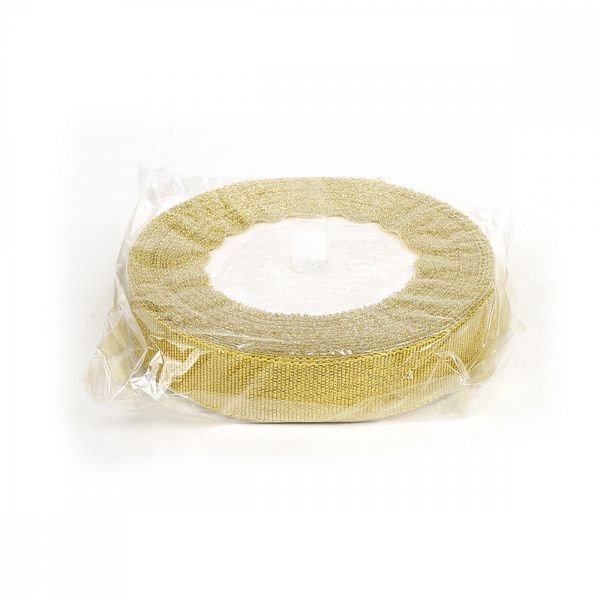 Лента металлизированная 20.0 мм / 22.85±1 метра, цв. золото, Magic4Hobby