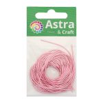 Канитель гладкая Розовый 1 мм, 5±0,1г