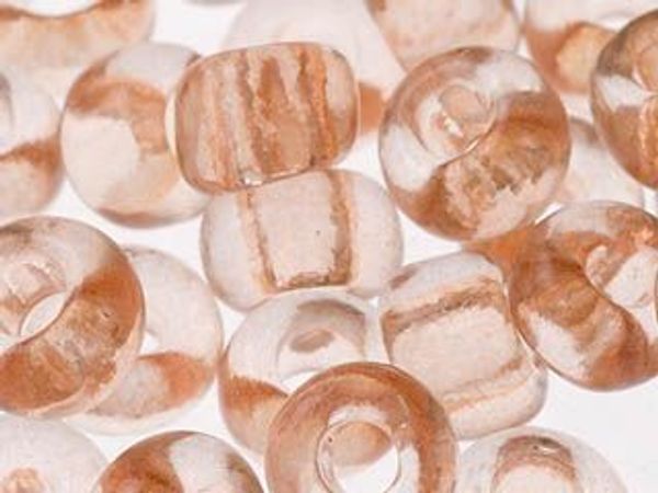 Бисер Preciosa 10/0 (2.3 мм), 1х50 г, прозрачный solgel, цв. 01185