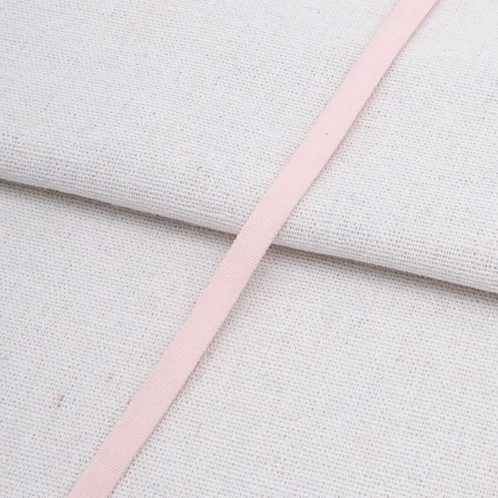 Резинка бельевая (бретелечная) 7.0 мм / 50 метров, 3410 розовый, 46-07043/07