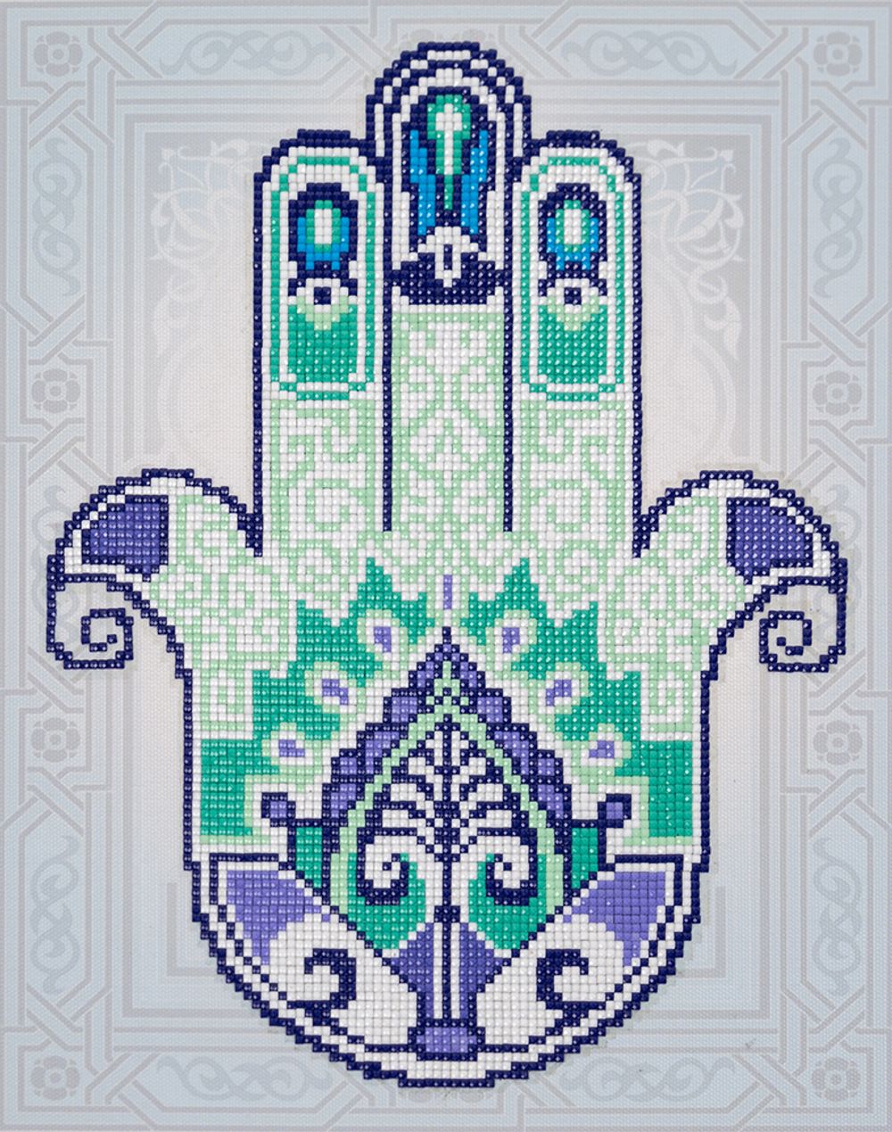 Алмазная (кристальная) мозаика Фрея, Хамса, 24х30 см