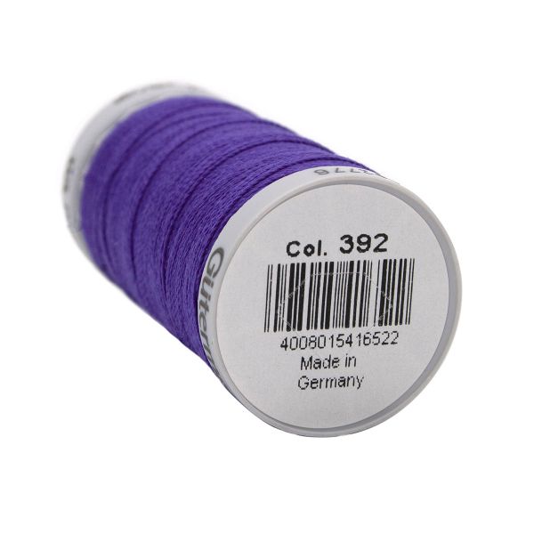 Нитки суперкрепкие Gutermann Extra Strong M782, 100м, 392 фиолетовый джинс, 5 катушек