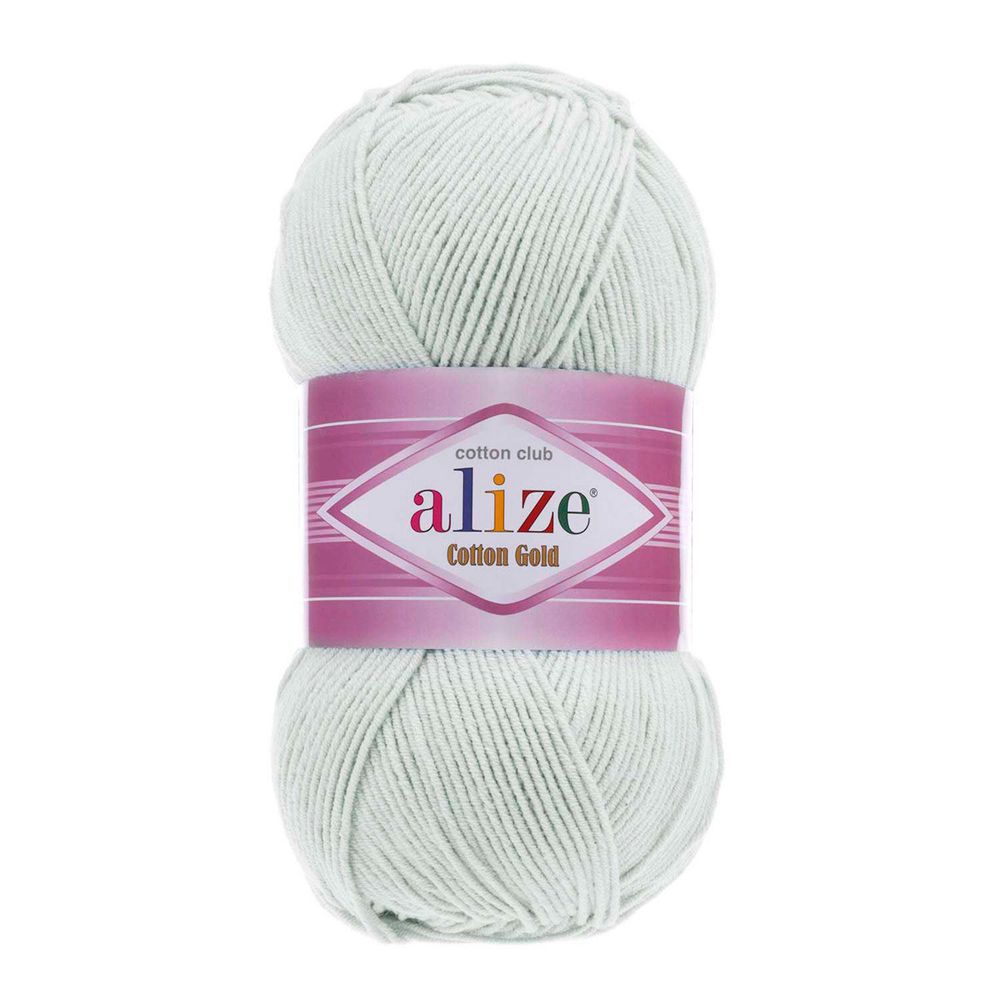Пряжа Alize (Ализе) Cotton Gold / уп.5 мот. по 100 г, 330м, 533 пастельно-серый A