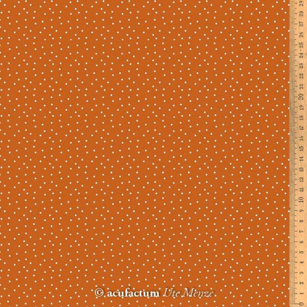 Ткань для пэчворка Acufactum Ute Menze, хлопок Горошек 145 см, 100% хлопок, 3523-821, 5 метров