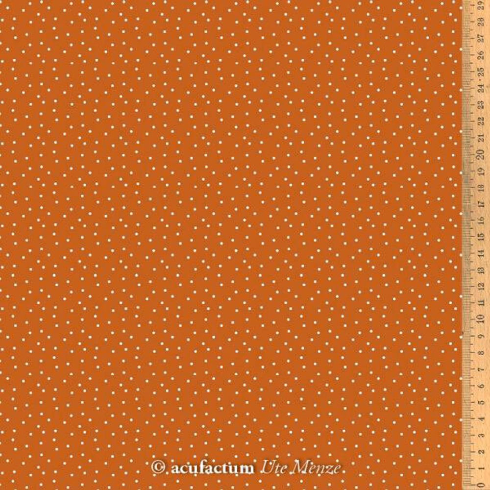 Ткань для пэчворка Acufactum Ute Menze, хлопок Горошек 145 см, 100% хлопок, 3523-821, 5 метров /TOS/