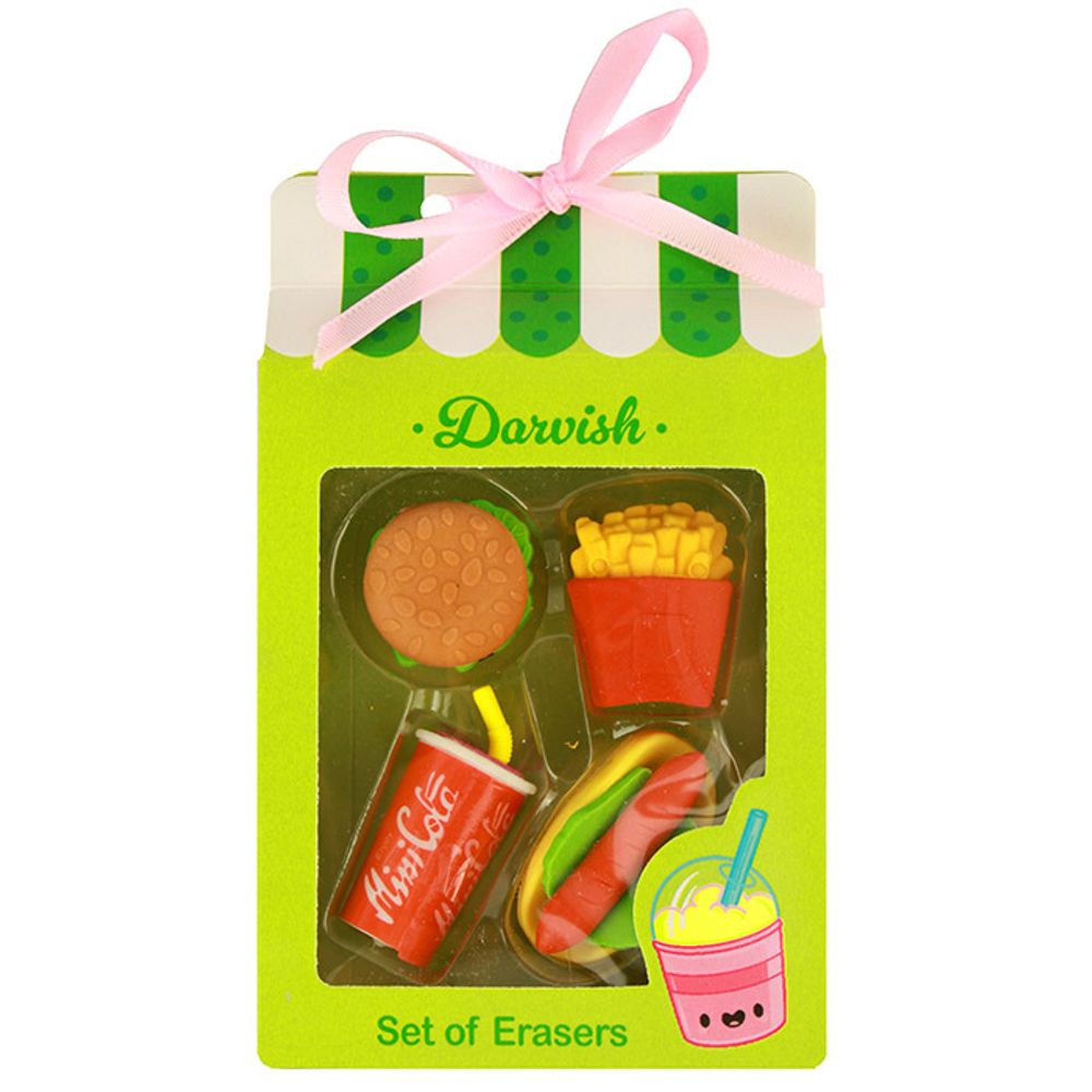 Набор ластиков 4 штук ассорти, DV-12465