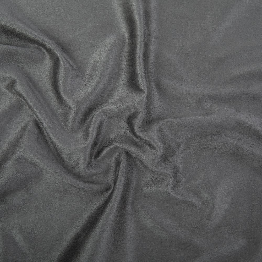 Замша искусственная отрез 35х50 см, 175±5 г/м², 18-5102 ash (т.серый), Peppy Woven Suede