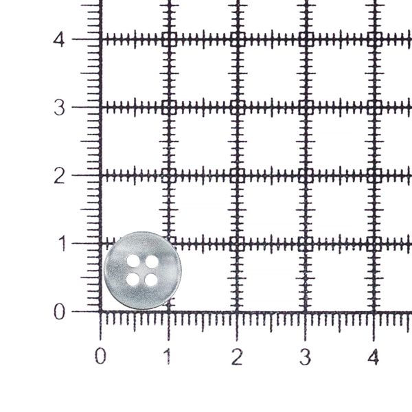 Пуговицы 4 прокола 18L (11мм), пластик (col.06 серый), CN_2846, 72 шт