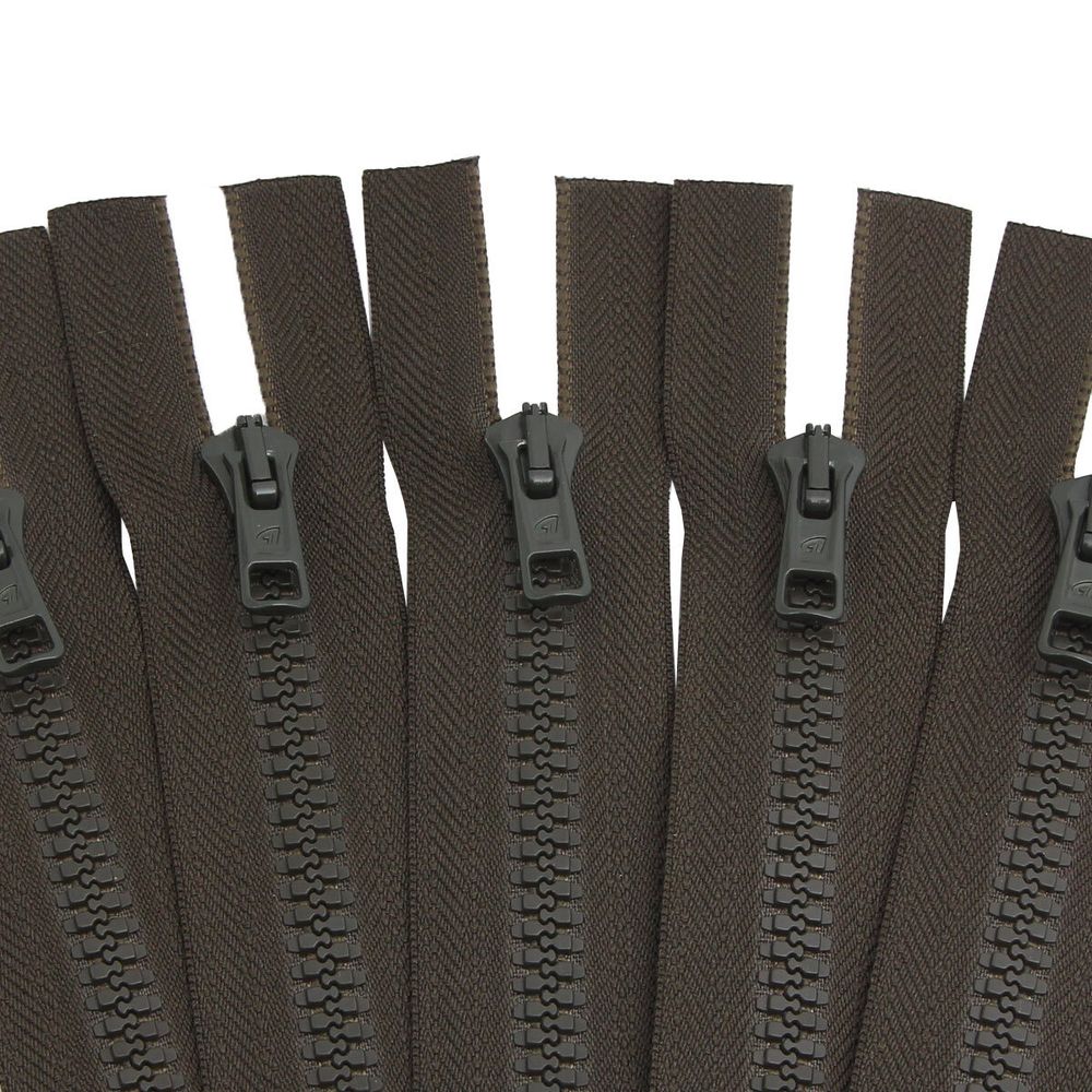 Молния трактор Arta Т6 (6 мм) 1 зам., разъем., 50 см, цв. 175 т.хаки, уп.5 шт