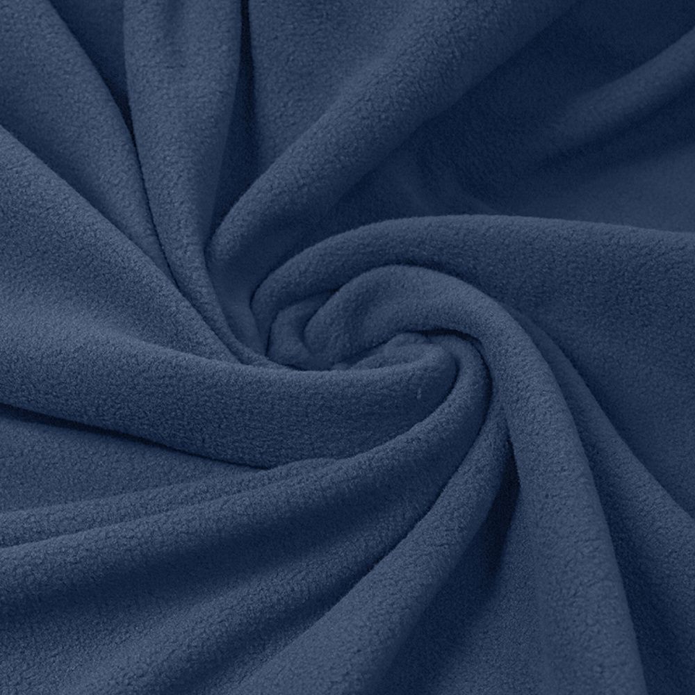 Флис 2-сторонний 190 г/м², 150 см / 2 метра, TBY-0059-F218 цв.F218 пыльно-синий