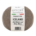 Пряжа Etrofil (Этрофил) Iceland / уп.10 мот. по 50 г, 250м 06095 светло-коричневый