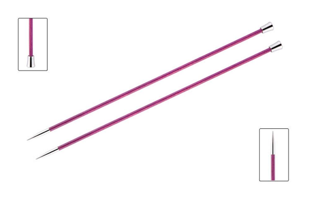 Спицы прямые Knit Pro Royale ⌀4 мм, 35 см, 29215
