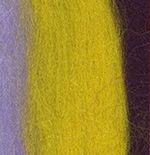 Шерсть для валяния (до 29 мкр), 50 г. 6112 желтый/св.фиалка/т.цикламен, Gamma MY-050