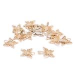 Крючки пришивные декоративные 35х20 мм, gold, 10 шт