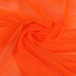 Сетка бельевая эластичная матовая 40 г/м², шир.150 см / 10 метров, 59 неон оранж /TL.59/10/
