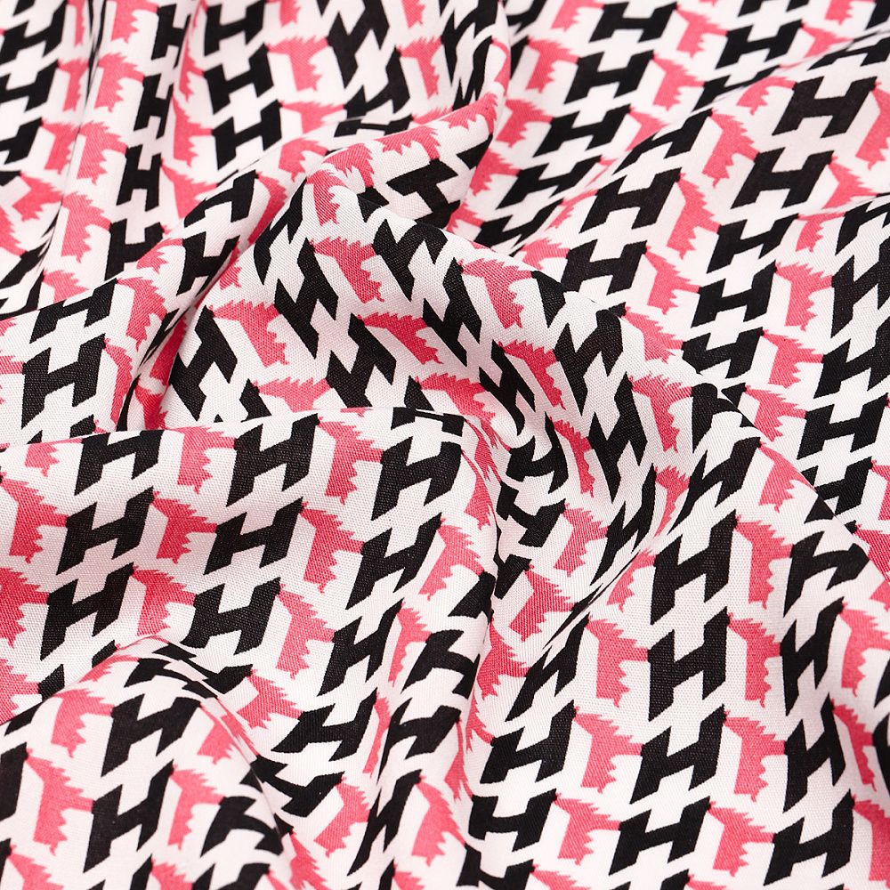 Штапель 90 г/м², 145 см / 2 метра, TBY.Vi.pr.E1346.6.2, цв.06 розовый