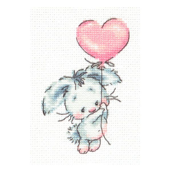 Набор для вышивания нитками Чудесная игла, Улетаю!, 8х11 см