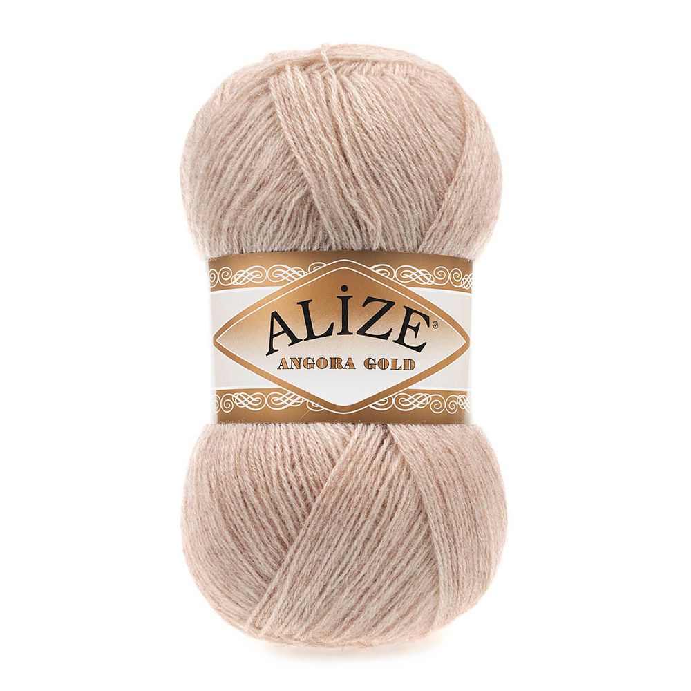 Пряжа Alize (Ализе) Angora Gold / уп.5 мот. по 100 г, 550м, 543 кофе с молоком, A