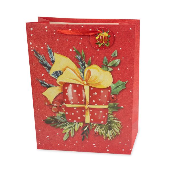 Подарочный пакет 210 г/м², 30х42х12 см, 12 шт, 04, Stilerra NRCL