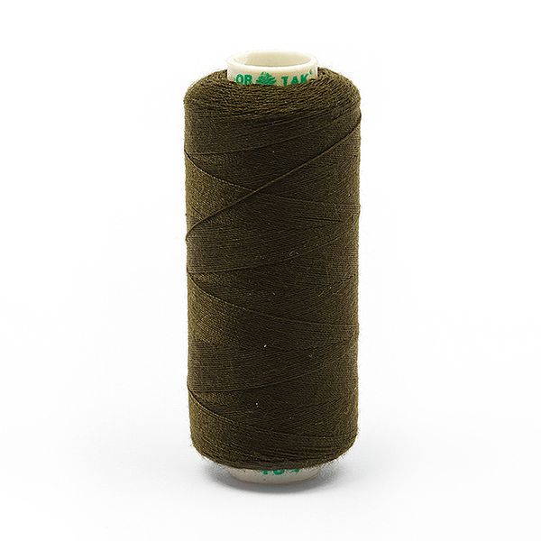 Нитки швейные бытовые Dor Tak 40/2, 366 м / 10 кат., 494 оливковый