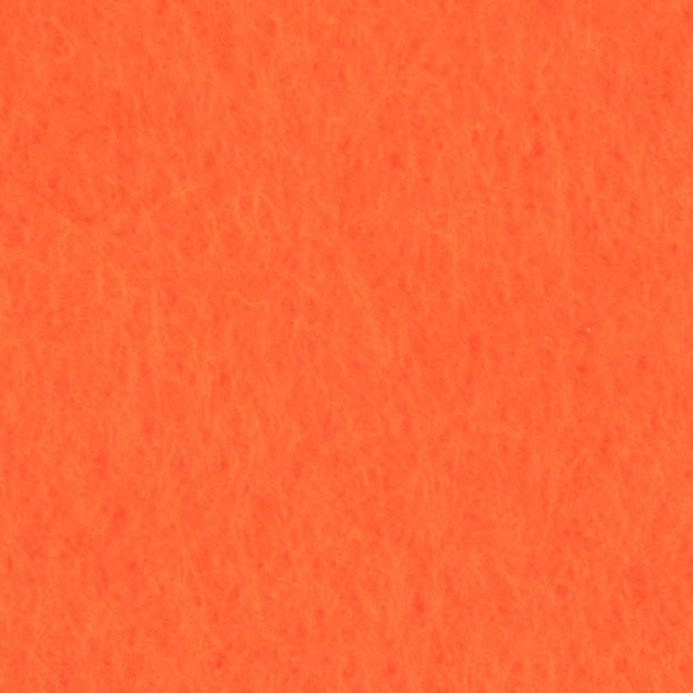 Фетр листовой 1.0 мм, 20х30 см, 5 шт, СН901люмин.-оранжевый, Blitz FKC10-20/30