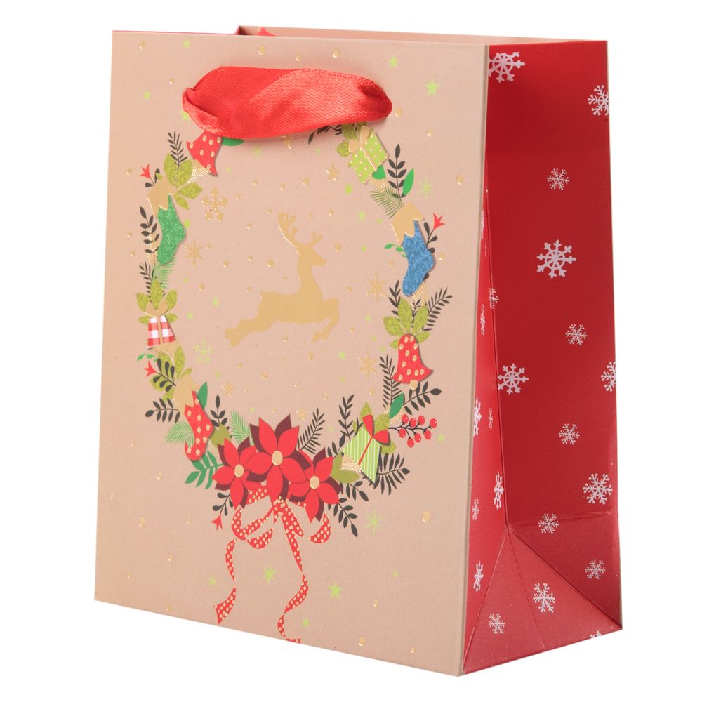 Подарочный пакет 210 г/м², 12х14х6 см, 12 шт, 04, Stilerra NBYXS