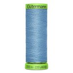 Нитки для тонких тканей Gutermann Extra Fine 150, 200м, 143 серо-голубой, 5 катушек